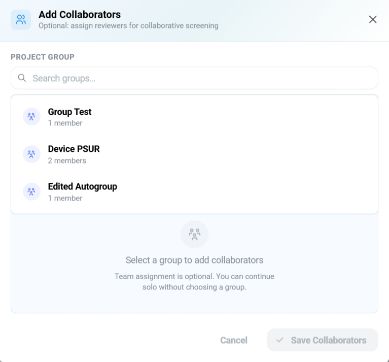 Add Collaborators