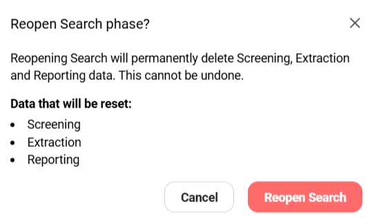 Reopen Confirmation